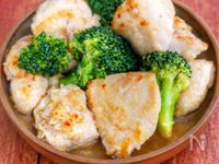 柔らかしっとり♡鶏むね肉のガリバタポン酢炒め