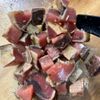 切って和えるだけ！鰹のたたきとアボカドのポキ【丼でも♪】の工程2