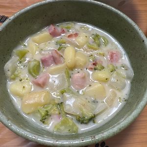 1241780の作ってみた!投稿(【ブロッコリーチャウダー】濃厚コクうま♡くたっと美味しい♪)