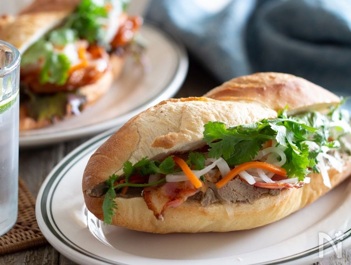 レモングラスポークのグリル バインミー レシピ