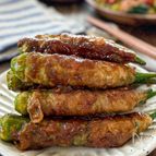 バリ旨♡カレー照り焼き《オクラの肉巻き》