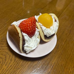 ぴよの作ってみた!投稿(ホットケーキミックスで作る！色々ミニ栗どら焼き)