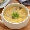 しめじとふんわり卵の中華スープの工程2