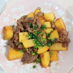 milkの作ってみた!投稿(牛じゃがてりてり煮)