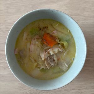 1267223の作ってみた!投稿(食べ過ぎのリセットに♪男子も喜ぶ『ちゃんぽん風おかずスープ』)