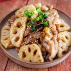 やみつき♡【豚肉とれんこんの甘酢だれ】シャキッと♪香ばしい◎