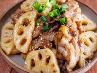 やみつき♡【豚肉とれんこんの甘酢だれ】シャキッと♪香ばしい◎