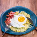 カリカリベーコンの「ハッシュデポテト風」