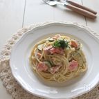 豆腐クリーム【和風】ズッキー二の豆腐クリームスパゲッティ