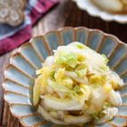 白菜のシャキシャキ漬け【#包丁不要 #ポリ袋 #大量消費】