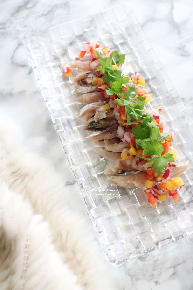 アジのセビーチェ レシピサイトNadia