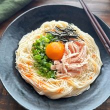 【塩だれ油そば風そうめん】和えるだけで絶品！