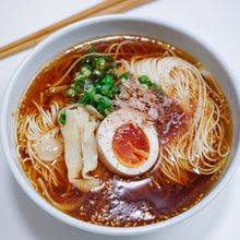 食べた人が悶絶！！ラーメン風【 絶品醤油ソーメン 】🍜