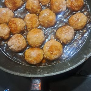 ミナの作ってみた!投稿(【王道のうまさ♡お肉屋さんの肉団子】たっぷり甘酢あんが絶品！)