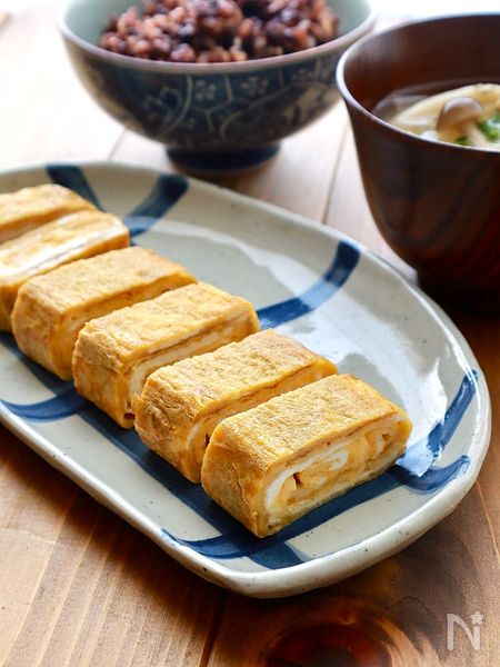 チーズカレー卵焼き