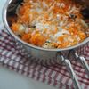 重ね煮で作る【和風ミートソーススパゲティ】の工程2
