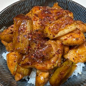 楽ラク手抜キッチン🐶🐾の作ってみた!投稿(【ガッツリ大満足】絶品なねぎま丼)