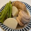 わんわおの作ってみた!投稿(ほっこり和食『かぶとがんもどきの煮物』（かぶの葉使用）)