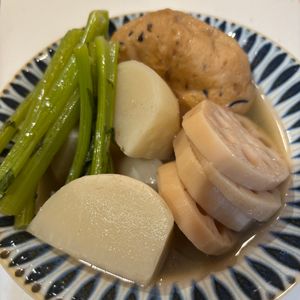 わんわおの作ってみた!投稿(ほっこり和食『かぶとがんもどきの煮物』（かぶの葉使用）)