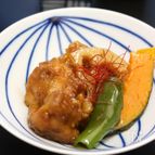 鶏肉の揚げ出し。