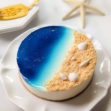 【カロリーオフ♪】ヘルシーな海のレアチーズケーキ