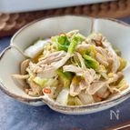 白菜と蒸し鶏のラーパーツァイ【中華風♪ご飯のお供に】