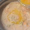 ふわふわ卵ともやしのキムチ豆乳スープ【からだポカポカ♪】の工程4