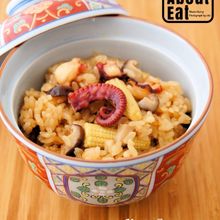 あっうっまい!タコ飯炊いったった!