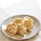 フライパンで★鶏挽肉と野菜の包み焼き