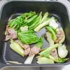 ちょこっと一品「豚ロース肉とチンゲン菜の生姜風味炒め」の工程6