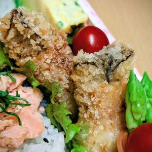 まゆのの作ってみた!投稿(エビフライを超えた！？舞茸竹輪フライ)