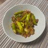 単身赴任おじさんの作ってみた!投稿(クセになる♡『チーズカレーアスパラ』お酒にも♪)