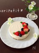 火を使わず♡ワンボールde簡単おいしい♡お豆腐レアチーズ