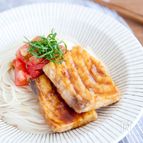 さっぱり甘辛めかじきそうめん