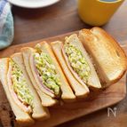【キャベツサンド】シャキシャキが美味！野菜たっぷり大満足！