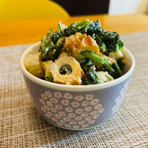 puricoの作ってみた!投稿(ほうれん草とちくわのごまマヨ和え)