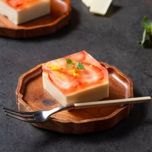 かんてんクックで作る!いちごとゆずのホワイトチョコ羊羹