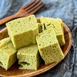 レンジで簡単《ふわふわ♡プロテイン抹茶♡蒸しパン》