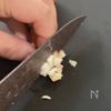 椎茸のエビ詰めの工程1