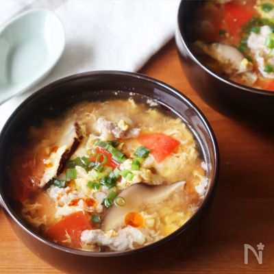 トマトの酸辣湯