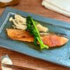 おつゆもおいしい♡鮭と菜の花の焼きびたし【作りおきOK】
