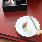ゆり根のワイン茶巾