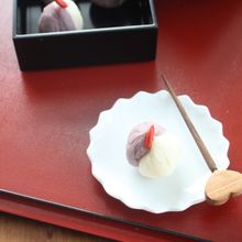 ゆり根のワイン茶巾