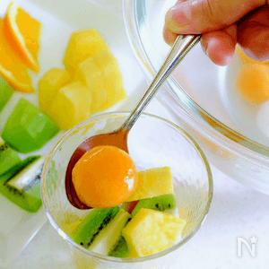 くらし薬膳〉にんじん白玉のフルーツポンチ | レシピサイトNadia