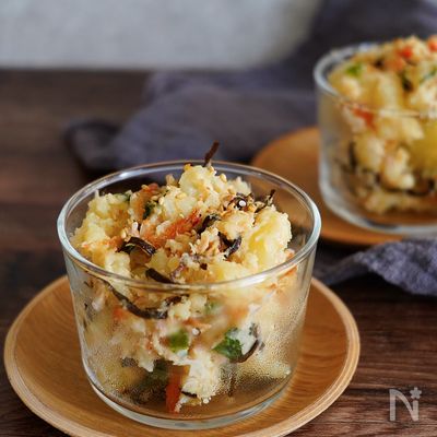 この作り方を知ったらもう戻れない!【和風ポテトサラダ】