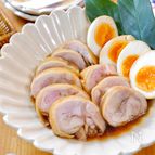 タコ糸不要♪『鶏もも肉の甘辛ロールチャーシュー』