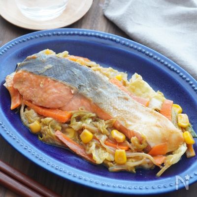 鮭のちゃんちゃん焼き」30選｜野菜も同時にとれる | レシピサイトNadia