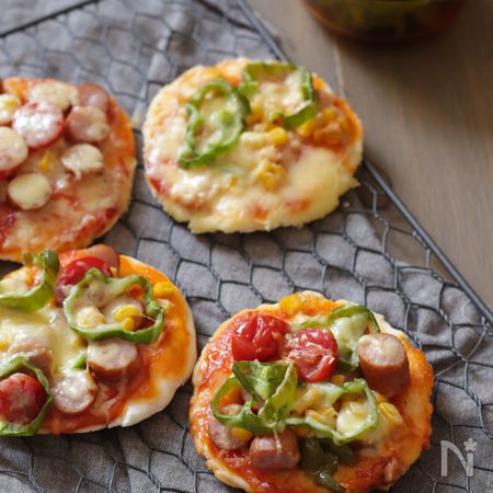 ホットケーキミックスで簡単ミニピザ By 中村りえ レシピサイト Nadia ナディア プロの料理家のおいしいレシピ