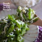 超簡単！ごはんがススムおかず【じゃこピーマン】