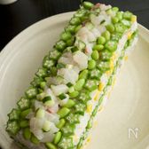 夏野菜のちらし寿司ケーキ【牛乳パック利用】